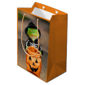 Skelett Mittlere Geschenktüte (Rückseite Schrägansicht)