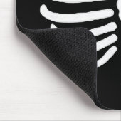 Skelett Mousepad (Ecke)