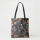 Skelett-Multiprint-Tasche, Schulterschluss-Tasche Tasche (Vorderseite)