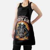 Skelett nicht Cool und mysteriös Autistische Schwu Schürze (InSitu)