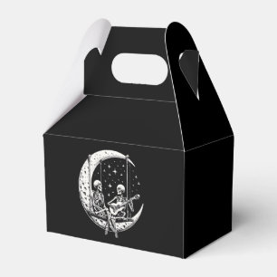 Skelett-Paar-Mond-Gitarre Geschenkschachtel