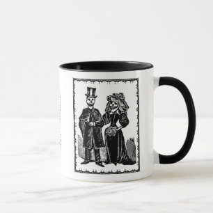 Skelett-Paar - Tasse