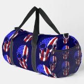 Skelett patriotisch duffle bag (Rechte Ecke)