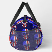 Skelett patriotisch duffle bag (Rechts)