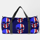 Skelett patriotisch duffle bag (Rückseite)