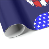 Skelett patriotisch geschenkpapier (Rolleneckpunkt)