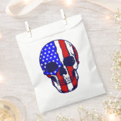 Skelett patriotisch geschenktütchen (Ausgeschnitten)