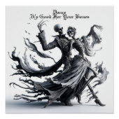 Skelett Poster (Vorderseite)