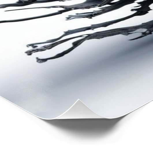 Skelett Poster (Ecke)