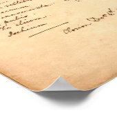 Skelett Poster (Ecke)