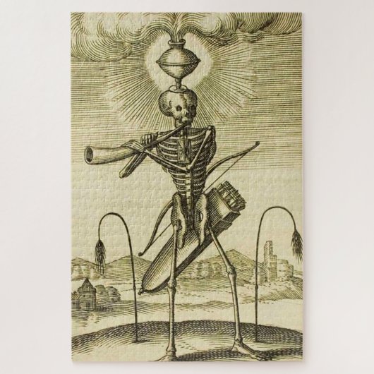 Skelett Puzzle (Vertikal)