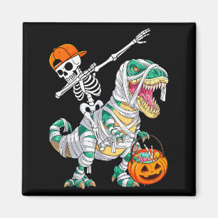 Skelett Reitet Tanzender Dab Dinosaurier T Rex Hal Magnet