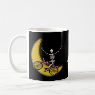 Skelett-Reitrad-Bechermug Kaffeetasse