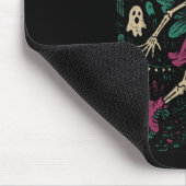 Skelett-Rollschuh-Parade-Feenhalloween-Kostüm Mousepad (Ecke)