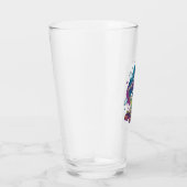 Skelett-Rollschuhläufer Glas (Rechts)