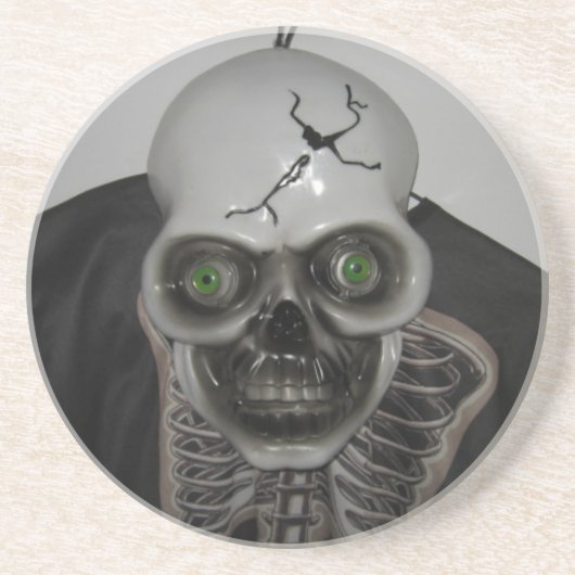 Skelett Sandstein Untersetzer (Vorne)