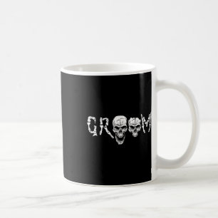 - Skelett-Schädel-Halloween-Hochzeit-Junggeselle Kaffeetasse