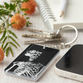 Skelett Schlüsselanhänger (Vorderseite rechts)