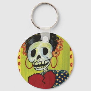 Skelett-Schlüsselanhänger dia de Los Muertos Schlüsselanhänger