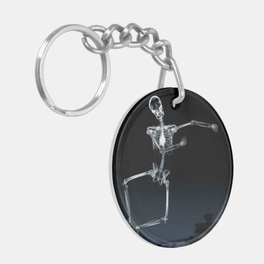 Skelett-Schlüsselanhänger Schlüsselanhänger (Vorderseite links)