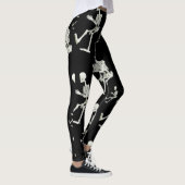 Skelett schwarze Leggings ihr (Rechts)