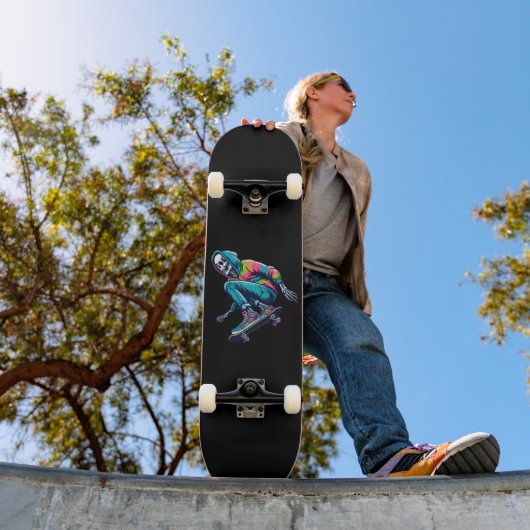 Skelett Skateboard (Außenbereich 1)