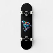 Skelett Skateboard (Vorderseite)