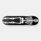 Skelett Skateboard (Horizontal)