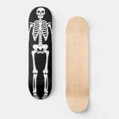 Skelett Skateboard (Vorderseite)