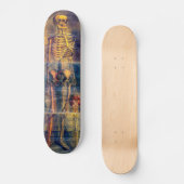 Skelett-Skateboard Skateboard (Vorderseite)