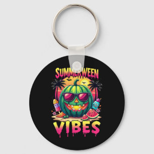Skelett Sommer Summerween Vibes Wassermelone Jack- Schlüsselanhänger