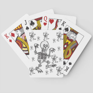 Skelett Spielkarten-Deck Spielkarten