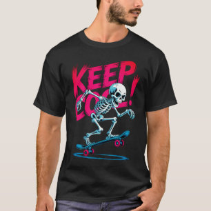 Skelett Spielkarten - Gotischer Poker Deck T-Shirt