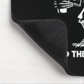 Skelett-T-Rex-Dinosaur-Halloween-Männer-Frauen-Lus Mousepad (Ecke)