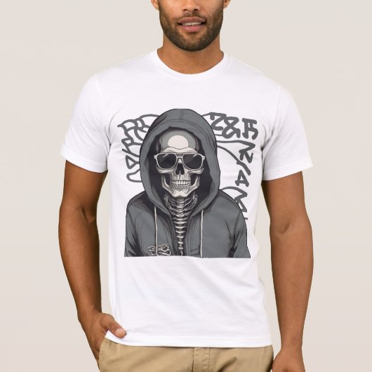 Skelett T-Shirt (Vorderseite)
