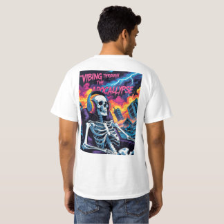 Skelett-T - Shirt, hohe Qualität T-Shirt