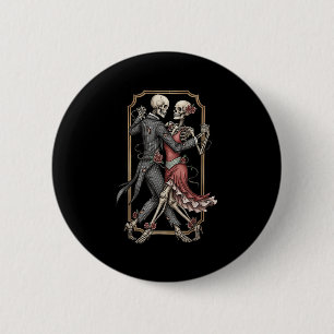 Skelett Tango Halloween Kostüm Gruseltänzer Da Button