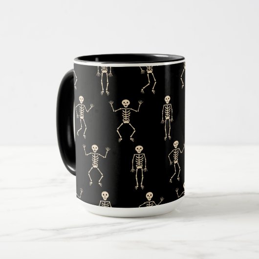 Skelett Tasse (Vorderseite Links)