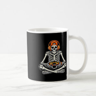 Skelett Totenkopf Videospiel Gamer Männer Jungen H Kaffeetasse