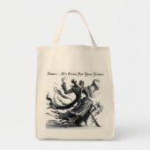 Skelett Tragetasche (Vorne)