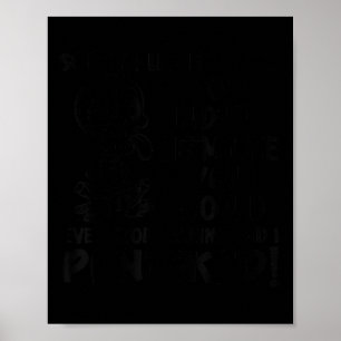 Skelett Tut mir leid, ich habe dich abgeleckt. Du Poster