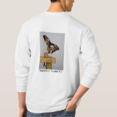 Skelett u. Pole, got Köder? T-Shirt (Rückseite)