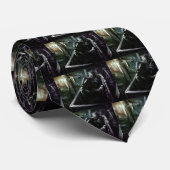 Skelett und Frauen in Sarg Krawatte (Gerollt)