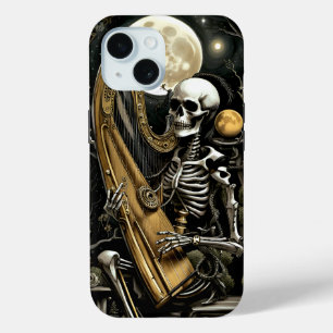 Skelett und Harf II Case-Mate iPhone Hülle