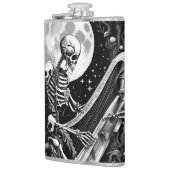 Skelett und Harn III Flachmann (Links)