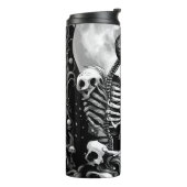 Skelett und Harn III Thermosbecher (Nach links gedreht)