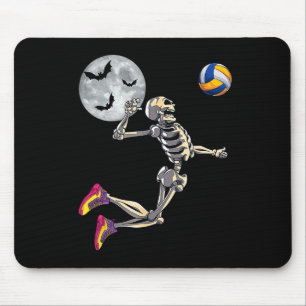 Skelett Volleyball-Happy Halloween Bo Mousepad