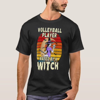Skelett Volleyball Retro Halloween 2021 S T-Shirt