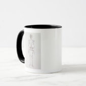 Skelett von Australopithecus africanus Tasse (Vorderseite Links)
