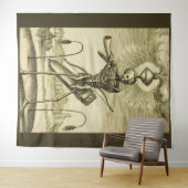 Skelett Wandteppich (Beispiel (Horizontal))